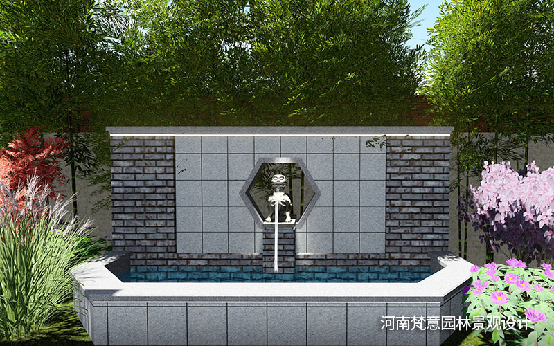 鄭州庭院設(shè)計(jì),庭院噴泉